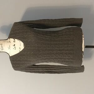 St. John's Bay Charcoal V-Neck Sweater